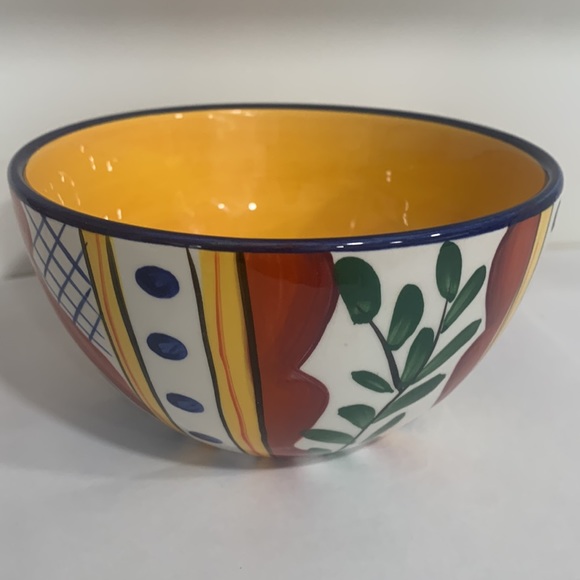 Certified International Talavera by Nancy Green Bowl- Talevera - Picture 2 of 4